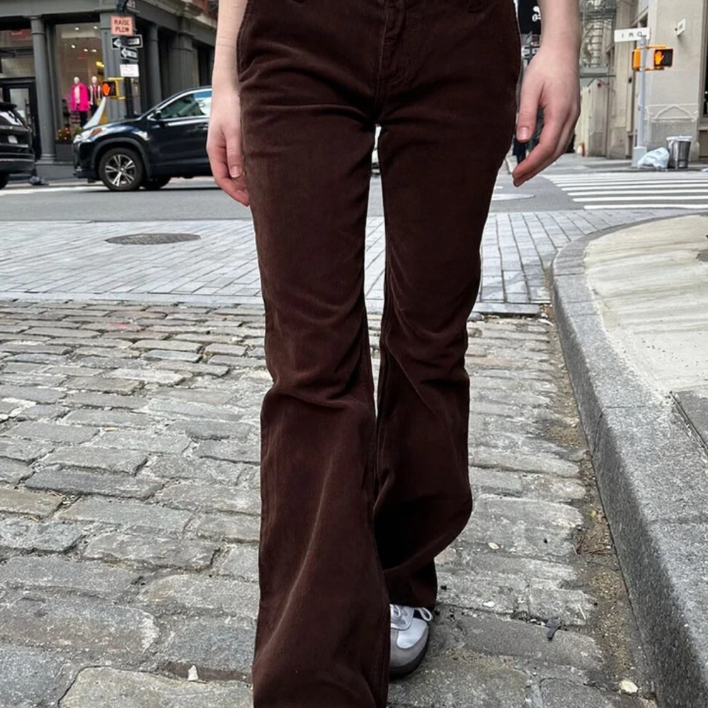 Brandy Melville corduroy brown pants